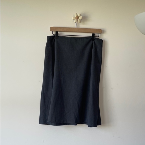 Calvin Klein Gray Knee-Length Pencil Skirt Work - Picture 1 of 4